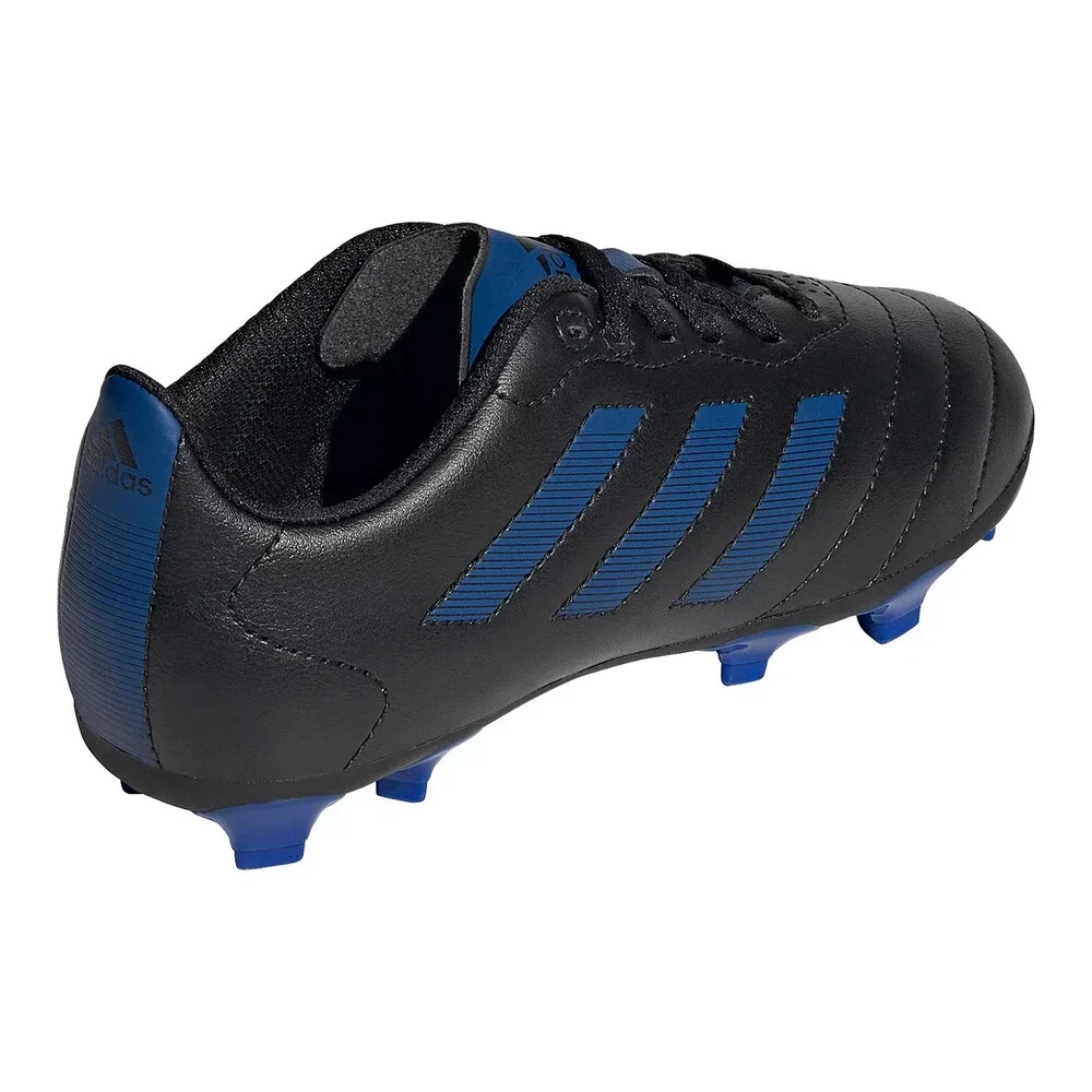 Adidas Goletto VIII GX6906 Kids Black Royal Firm Ground Soccer Cleats HTAT1561